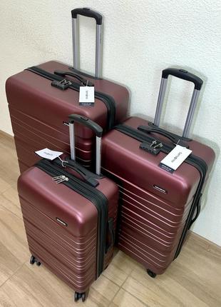 Чемодан дорожный samsonite evolve se matte burgundy5 фото