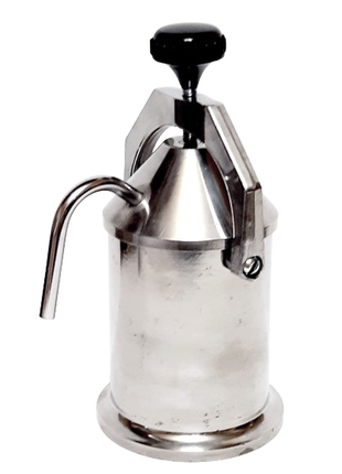 Кофеварка гейзерная времен ссср, металлическая кофеварка 0.25 л1 фото