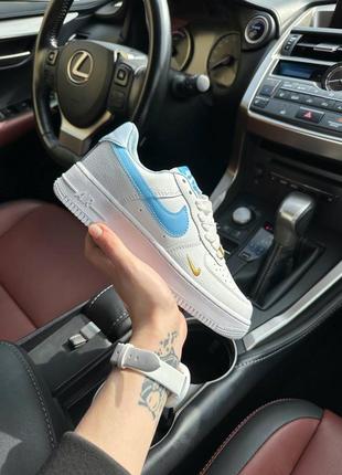 Nike air force mini swoosh blue2 фото