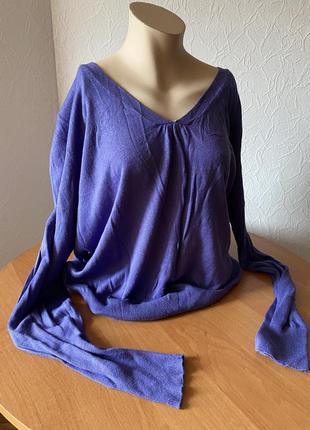 Фіолетовий джемпер свитер сверд кофта1 фото