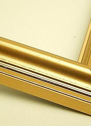 Рамка 13х18. профіль 23 мм. золото. для картин,фотографій, вишивок