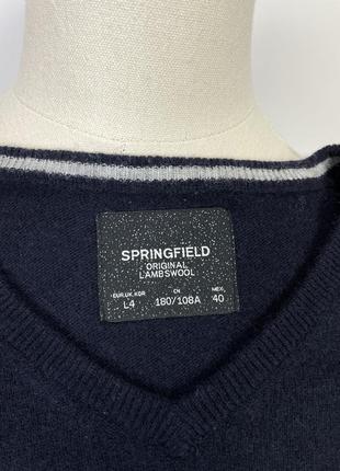 Шерстяной свитер springfield 8