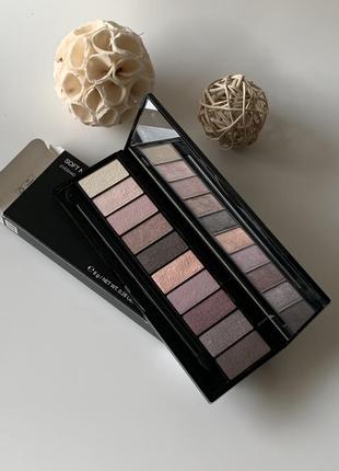 Палетка теней soft nude eyeshadow palette кико милано3 фото