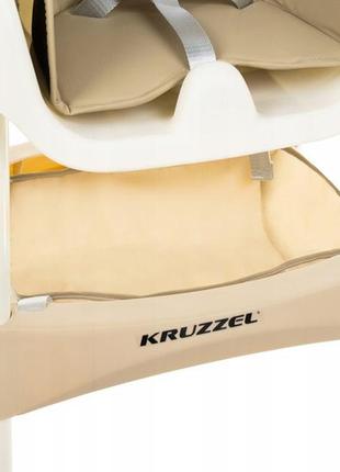 Стільчик для годування kruzzel beige5 фото