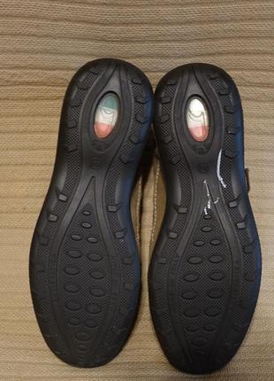 Легенькі об'єднані шкіряні кросівки light step by grisport італія 44 р.10 фото