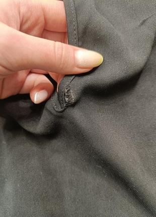 Женская черная блуза блузка с прозрачными рукавами river island6 фото