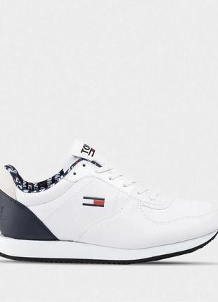 Мужские кроссовки tommy hilfiger белые