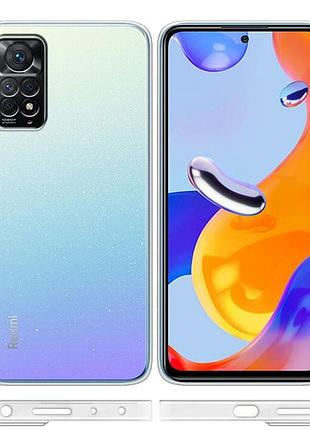 Чохол fiji ultra thin для xiaomi redmi note 12 pro 4g силікон бампер transparent