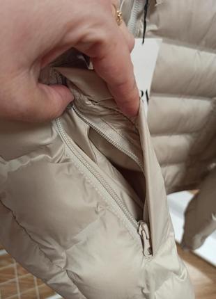 Куртка zara с дутым эффектом размер l/46-484 фото