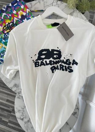 Футболка у стилі balenciaga,топ