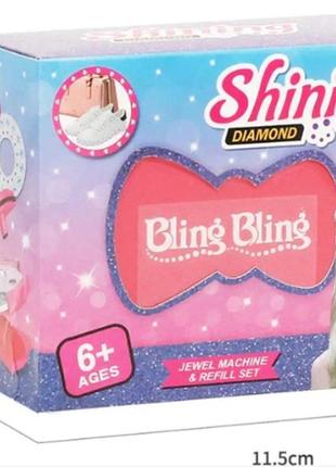 Стайлер для украшения стразами, набор юного стилиста shinning diamond bling bling,набор для выкладывания страз5 фото