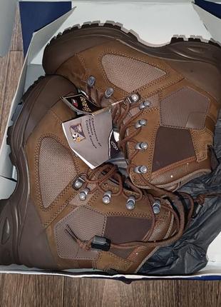 Тактические берцы ботинки всесезонные gore tex ботинки армейские haix nepal pro 692466 армейская обувь, 42, коричневые5 фото