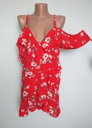 Блуза-туника, лёгкая на бретелях ethan and amy. м 10(38)