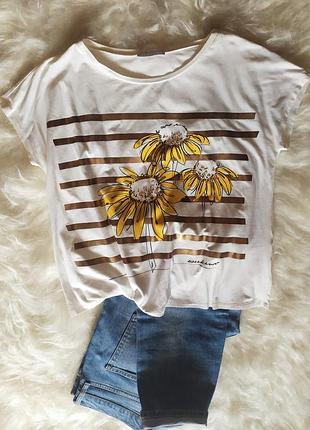 Гламурна футболка преміального сегменту італійського бренду max mara( intrend),номерна