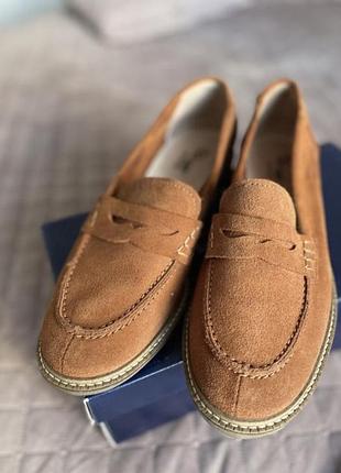 Продам лоферы натуральная замша 41р.(26)см