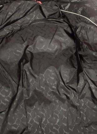 Куртка пуховик тепла puma черная, xs/s4 фото