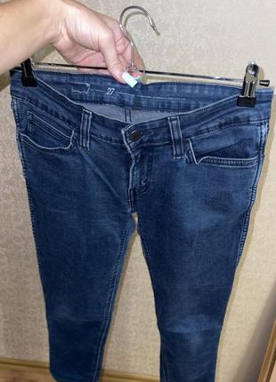 Оригінальні скіні штани джинси levis2 фото