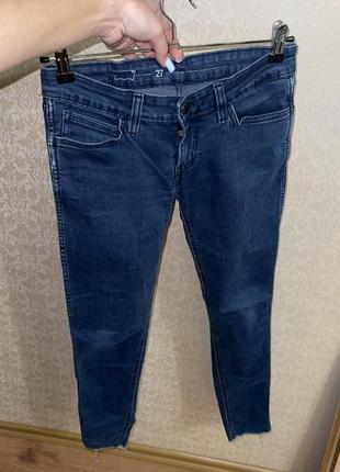 Оригінальні скіні штани джинси levis6 фото