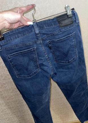 Оригінальні скіні штани джинси levis9 фото