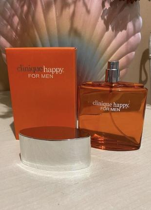 Чоловічий парфум clique happy for men (клиник хеппі фо мен) 100 мл