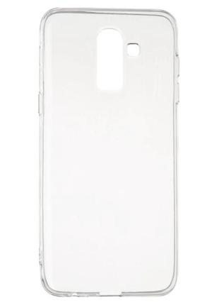 Чохол fiji ultra thin для samsung j810 (j8 2018) силікон бампер transparent2 фото