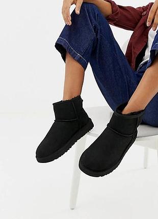 Угги угги угги угги ugg classic mini <unk> black