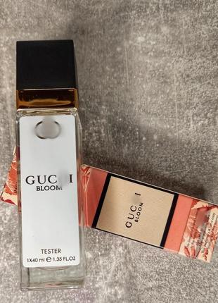 Французский парфюм тестер gucci bloom, 40 мл