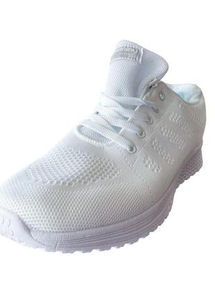 Кросівки білі жіночі повсякденні running 36 білий5 фото