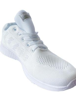 Кросівки білі жіночі повсякденні running 36 білий6 фото