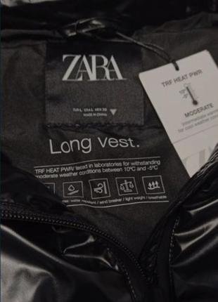 Zara жилет стеганый, размер s3 фото