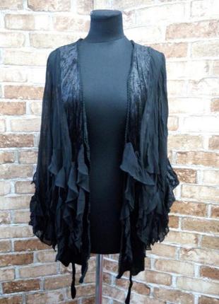 Шифоновий кардиган в стилі бохо