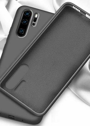 Чехол-бампер silicone cover с микрофиброй для samsung galaxy s8 plus