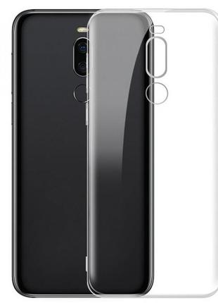 Силиконовый прозрачный чехол для meizu m8 (m813h)1 фото