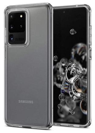 Прозрачный силиконовый чехол для samsung galaxy s20 ultra4 фото