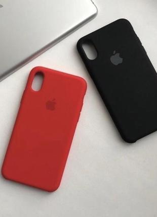 Чехол-накладка silicone case для apple iphone  xs max3 фото