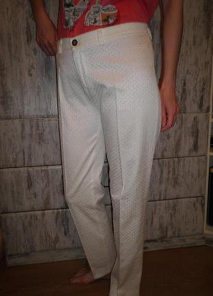 Базовые фактурные штаны  sandro ferrone roma размер 46 италия