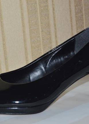 Туфли лодочки шкіра gabor розмір 39.5  6  40, туфлі лодочки3 фото