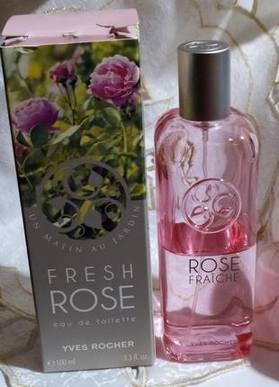 Yves rocher fresh rose 100мл.оригинал