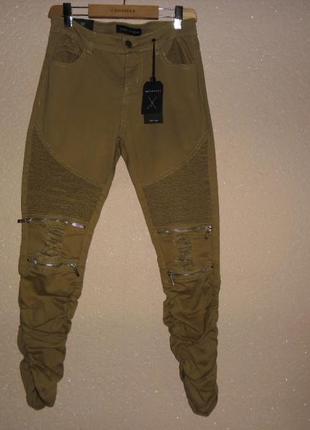 Брючки скинни рванки женские новые,размер s-m (42-44 размер) от american bazi