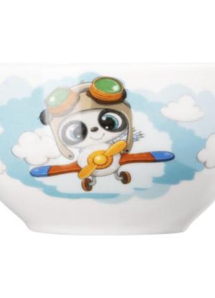 Комплект посуды ardesto panda pilot порцеляна 3 предмети (ar3451ps) - топ продаж!3 фото