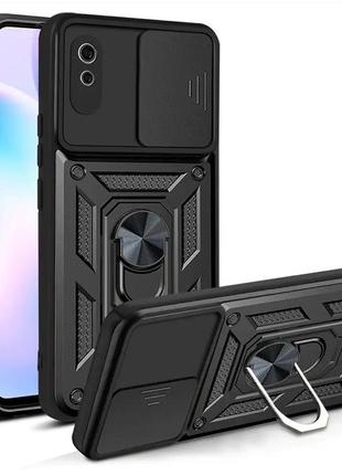 Ударопрочный чехол camshield serge ring for magnet для iphone x / xs