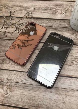 Дзеркальний силіконовий чохол для apple iphone iphone 5/5s2 фото