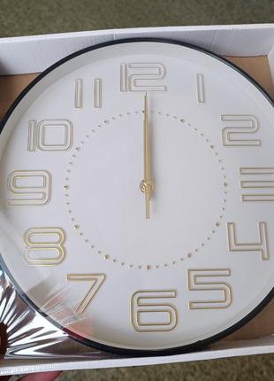 Годинник настінний круглий 30 см 19589