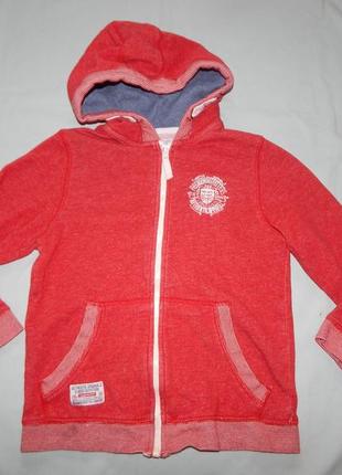 Кофта худі на змійці капюшонка на хлопчика 8 років 128 см