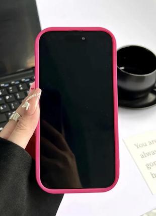 Чехол 3d с попсокетом для телефона iphone 12 pro max бабочка розовый3 фото