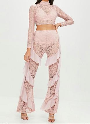 Брюки ажурные missguided