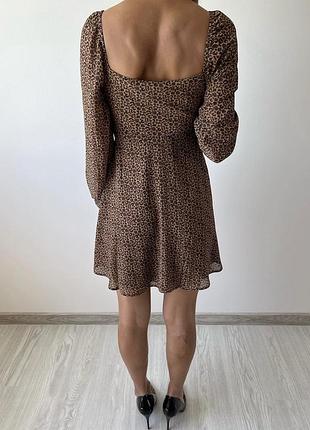 Платье в леопардовый принт 2