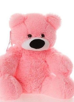 Плюшевий ведмедик бублик рожевий 77 см