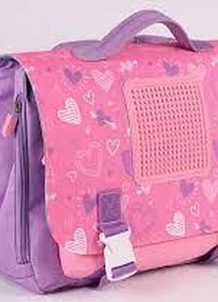 Рюкзак для девочки upixel o-kid сердце фуксия wy-u18-013c