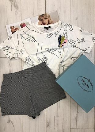 Шорти футболка zara bershka м